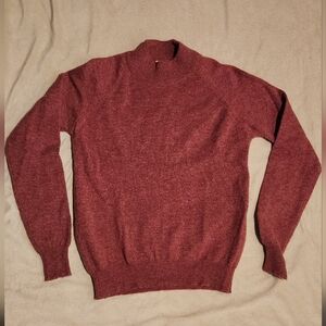 Vintage Edinburgh Woolen Mill Pure Lambswool Sweater Red/Maroon - Women's Sz S